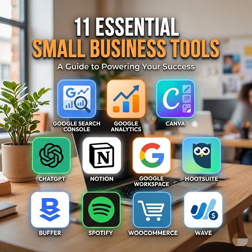 11 ESSENTIAL TOOLS THAT SUPPORT SMALL BUSINESS GROWTH IN 2026