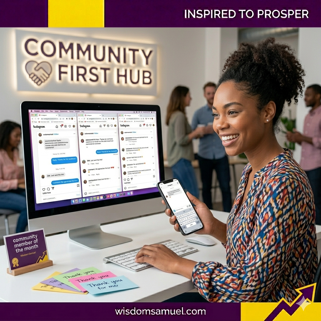 Building Instagram engagement and community for small business growth