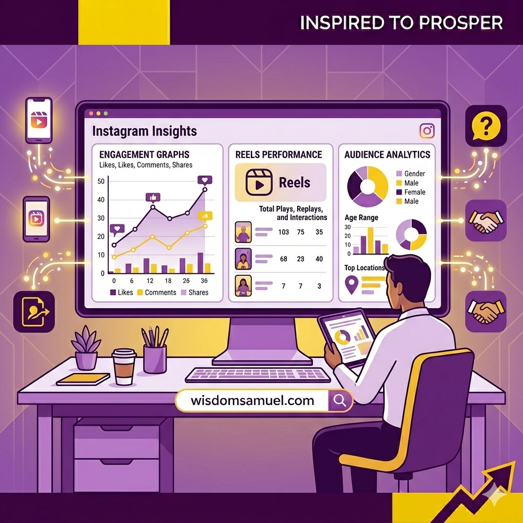 Tracking Instagram analytics and engagement for business growth."