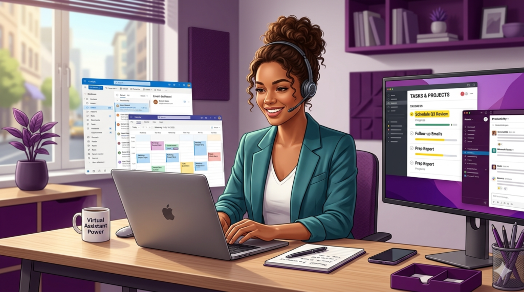 Virtual assistant services as a beginner business opportunity