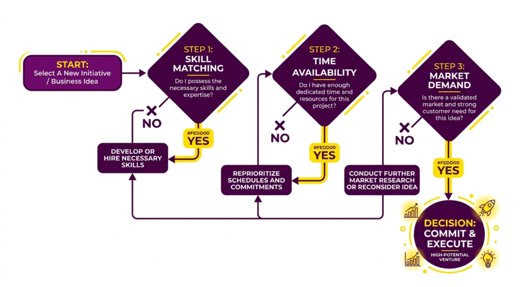 Choosing the right small business idea based on skills and goals