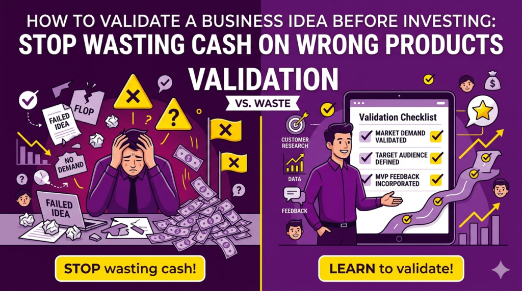 Validating business ideas