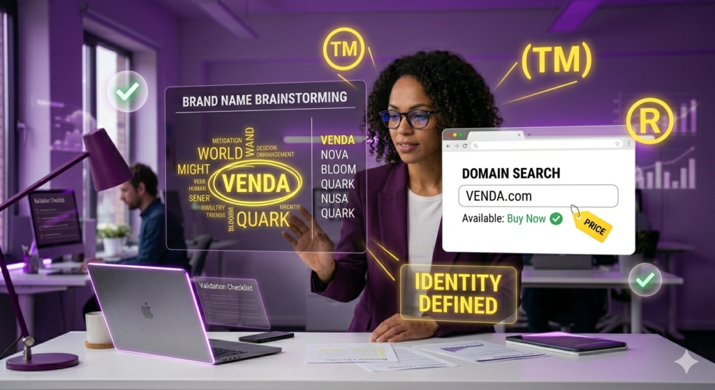 Choosing a business name for how to register a small business successfully