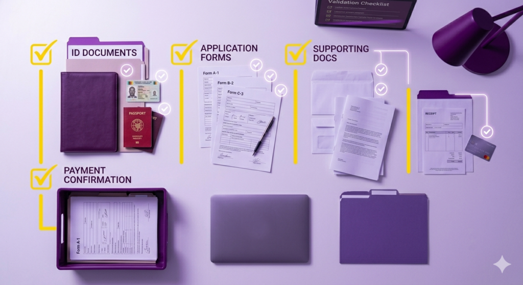 Preparing documents needed for how to register a small business