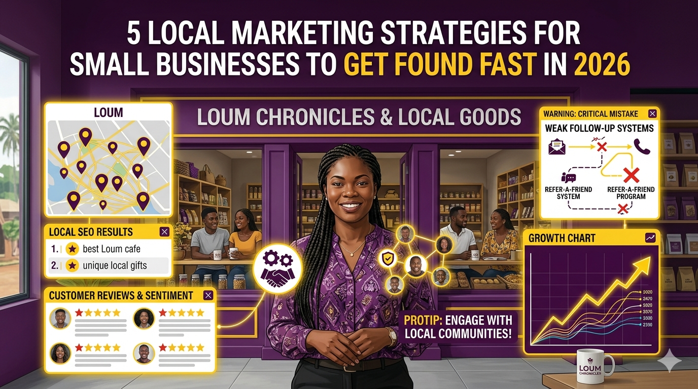5 Local Marketing Strategies for Small Businesses to Get Found Fast in 2026