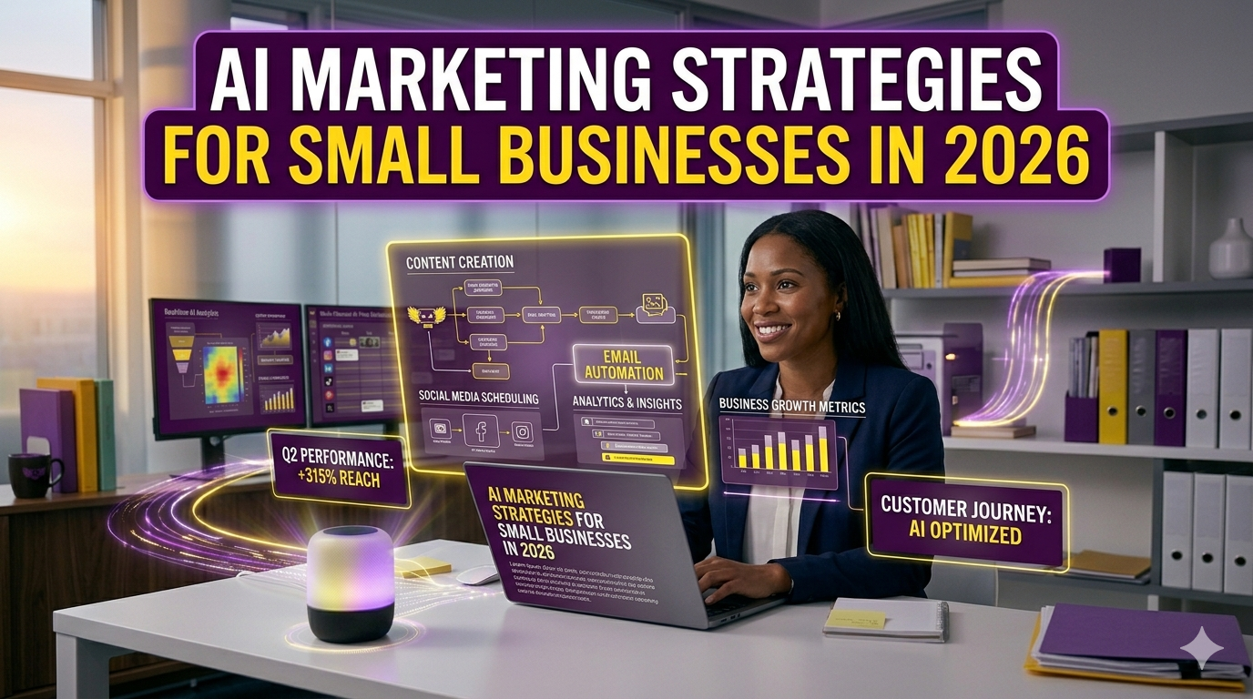 AI MARKETING STRATEGIES FOR SMALL BUSINESSES (STEP-BY-STEP GUIDE)